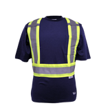 Viking 6000 Hi-Viz Short Sleeve T-Shirt with 50+ UPF Sun Protection