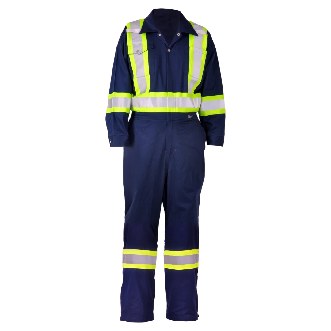 Viking VC20N Navy Traffic Coverall with UPF 50+ Size XS-4XL, LT-3XLTall