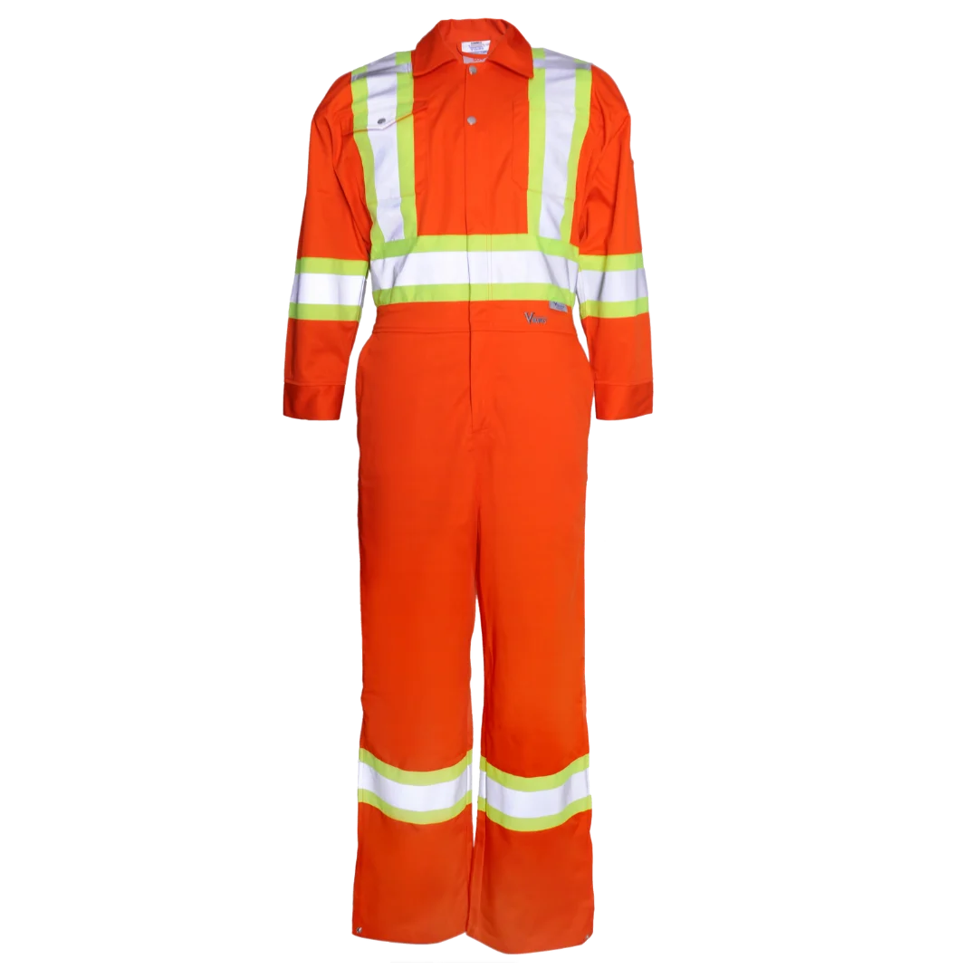 VCI30O Viking® Wash Grade Hi-Viz Orange Coverall