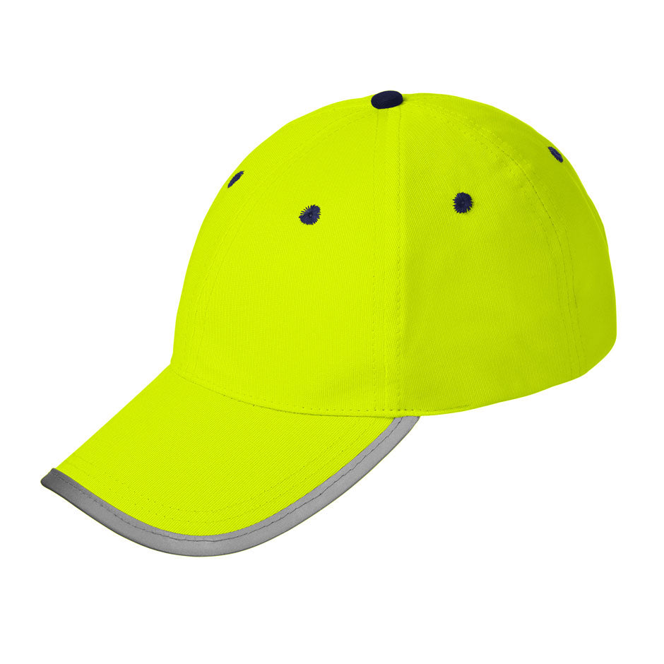 Hi-Viz Ball Cap - Hi-Viz Yellow/Green - 6/Pk