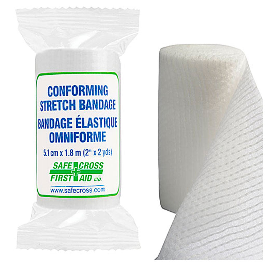 Conforming Bandage Rolls, Non-Sterile 2", Individually wrapped, EA