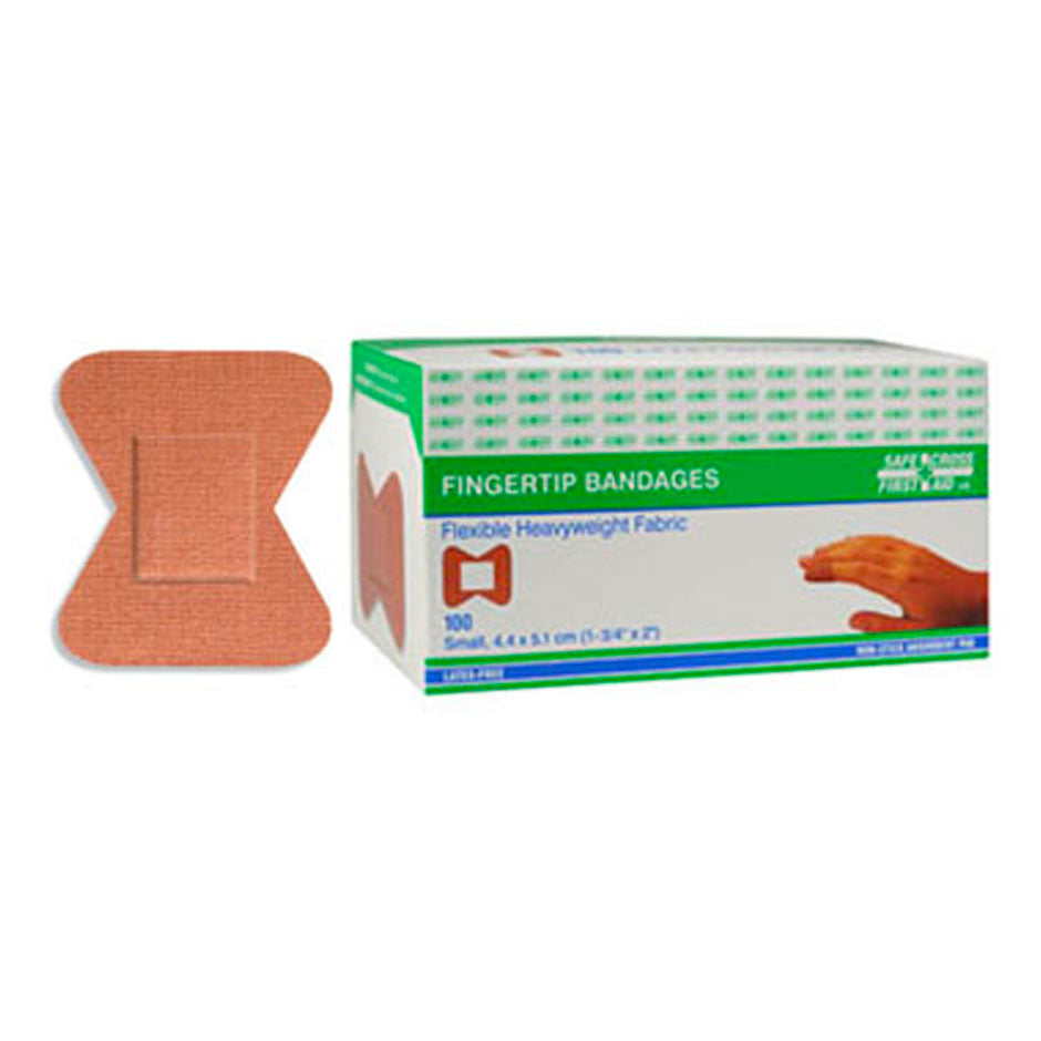 Fingertip Bandage, Small, 1 3/4" x 2", 100/Box, Box