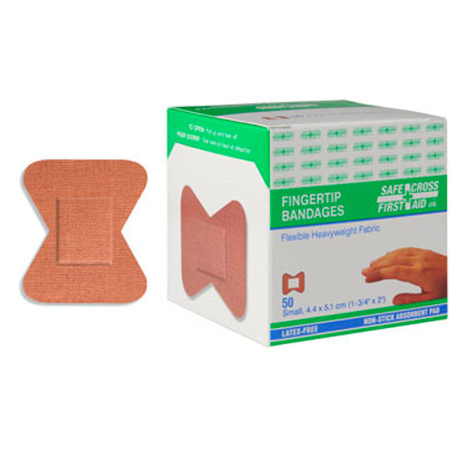 Fingertip Bandage, Small, 1 3/4" x 2", 50/Box, Box