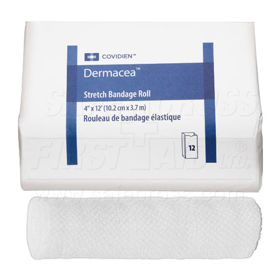 Conforming Bandage Rolls, Non-Sterile 4", 12/Box