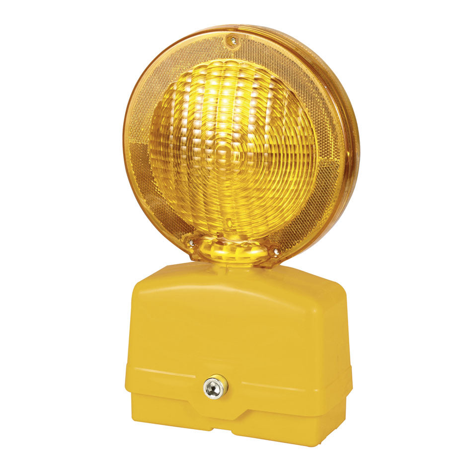 Barricade Light - Uses 4R25 6V Batteries - Yellow