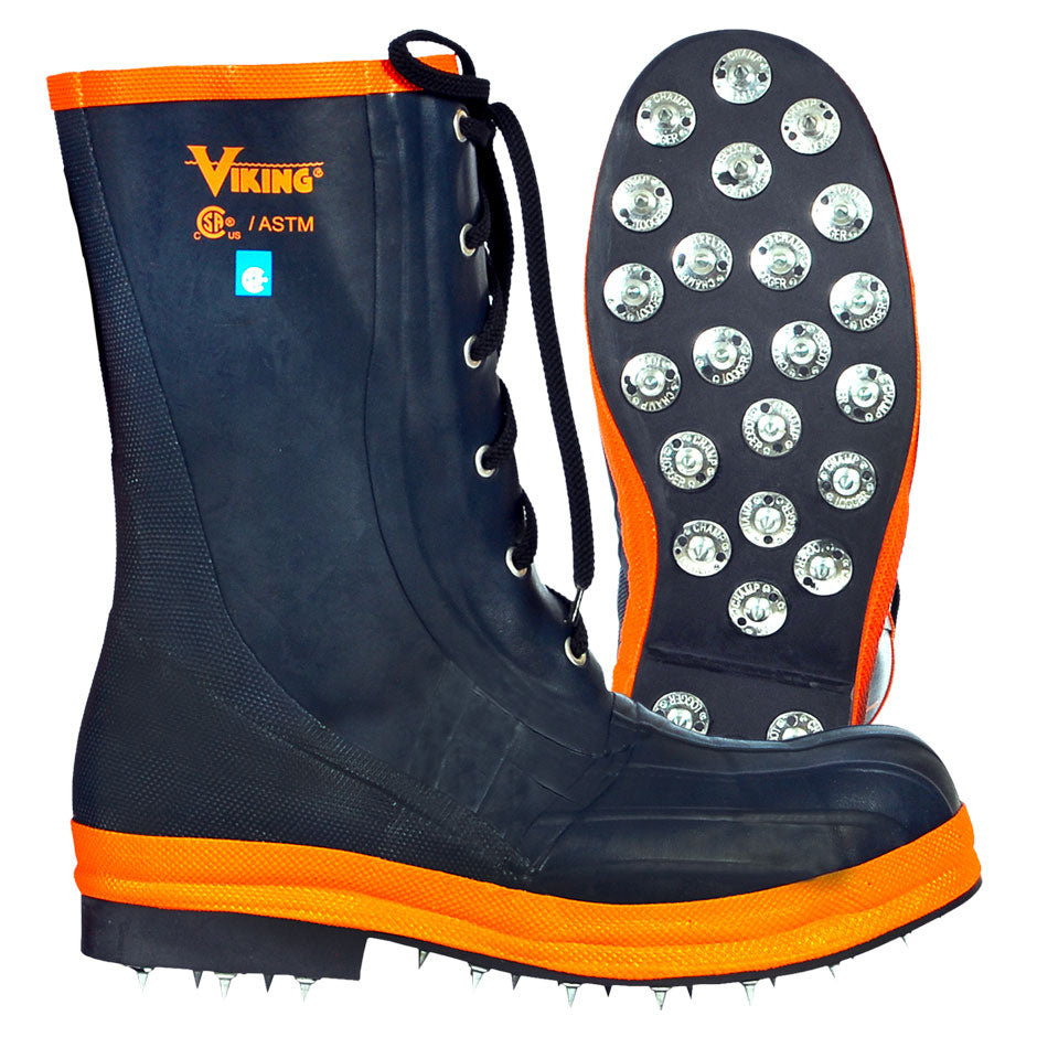 Viking VW57 Spiked Forester Steel Toe Logging Boot