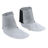 FR Welding Spats - Premium Kevlar®-Stitched Leather - Pearl Grey