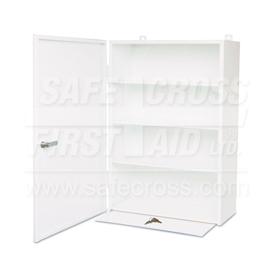 First-Aid Cabinet, #7 metal with lock, 18 x 27" x 8", EA"