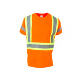 Coolworks Hi-Vis Micro-Fibre T-Shirt, Short Sleeve Orange