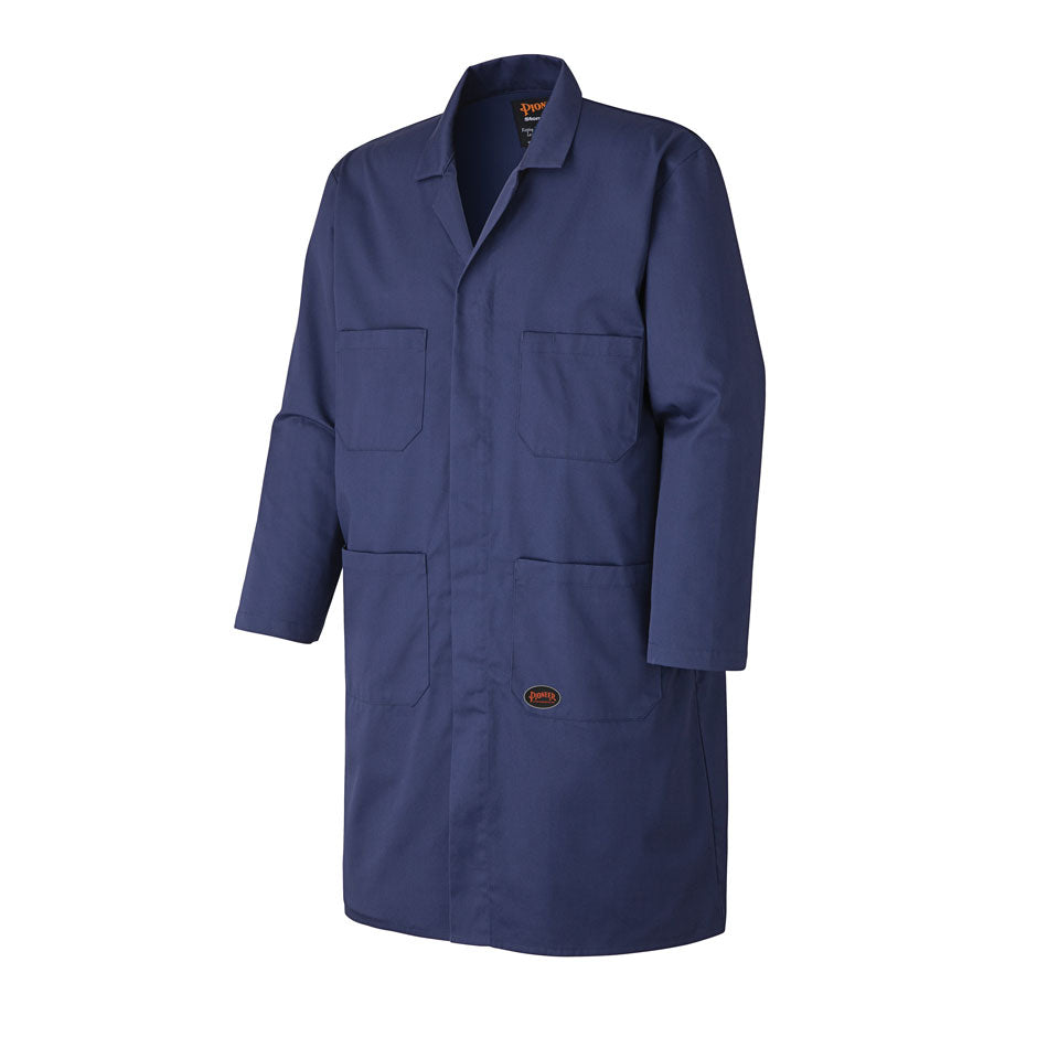 Shop Coat - Poly/Cotton - Navy