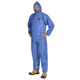 FR Disposable SMS Coverall - Bonded Seams - Blue
