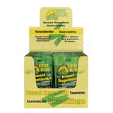 Croc Bloc Insect Repellent Towelettes, 30% Deet, 400/case