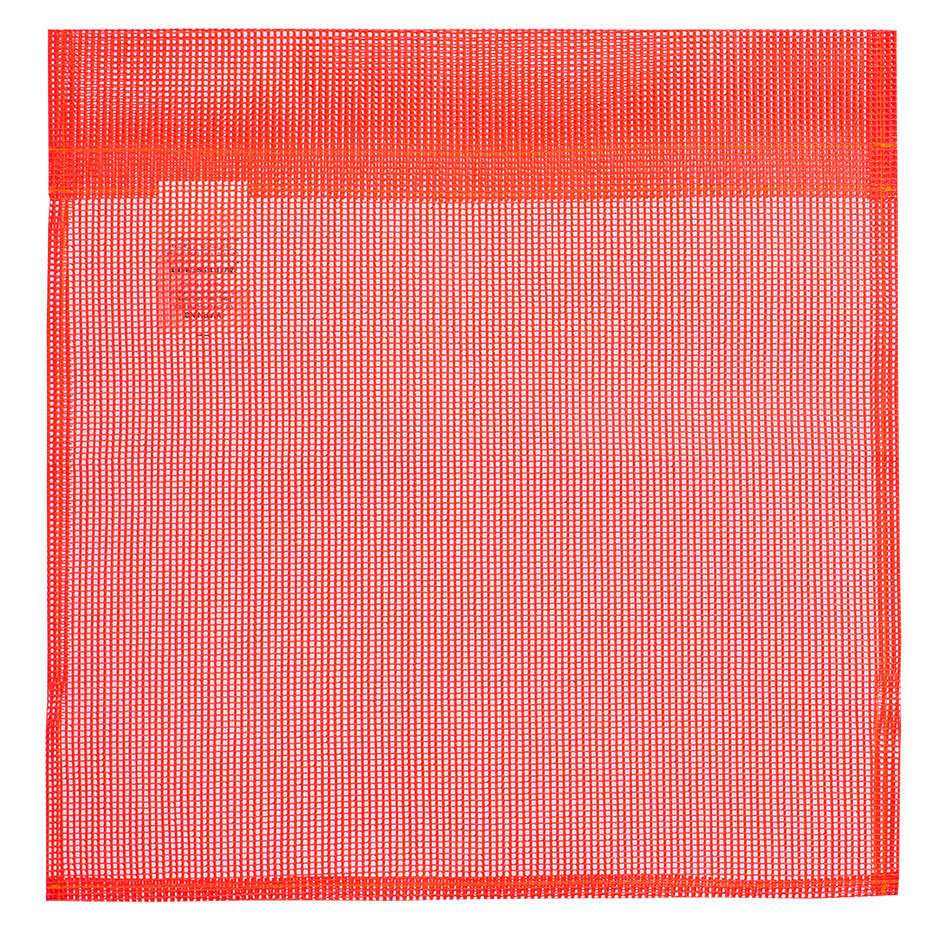 PE Mesh Flag - 16"x16" - Red