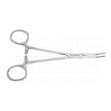 Kelly Forceps, Curved 5 1/2", Stainless Steel, EA
