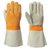 FR Welder's Cowsplit Gloves - Kevlar® Stitching - 6 Dozen