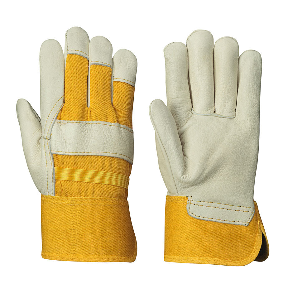 Fitter's Premium Cowgrain Gloves - 1-Piece Palm - Dz