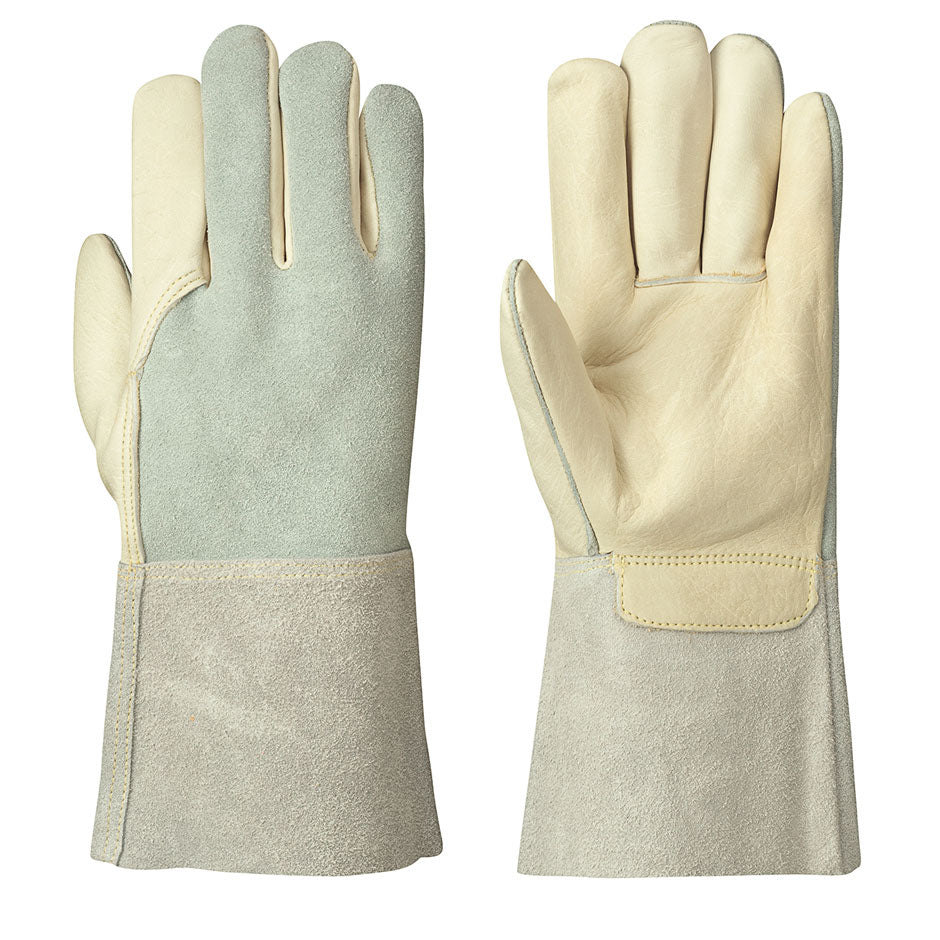 FR Welder's Cowgrain Gloves - Kevlar® Stitching - 10 Dozen