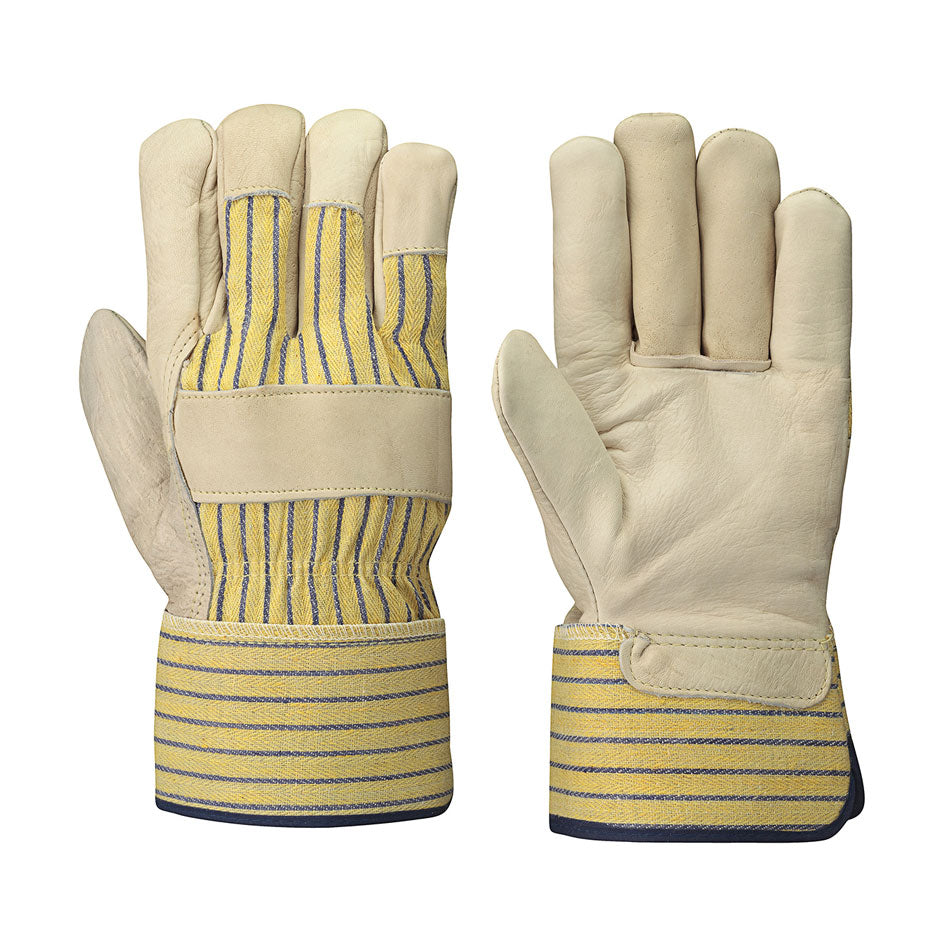 Fitter's Cowgrain Gloves - 1-Piece Palm - 10 Dozen