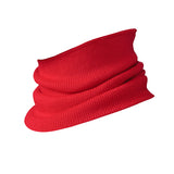 Hat Liner/Windguard - 100% Acrylic Knit - Red - 12/Pk