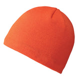 Beanie - 100% Acrylic Knit - Hi-Viz Orange
