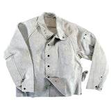 FR Econoweld Jacket - Premium Kevlar®-Stitched Leather - Pearl