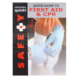 First-Aid & CPR Quick Books Reference Guide, Small, EA