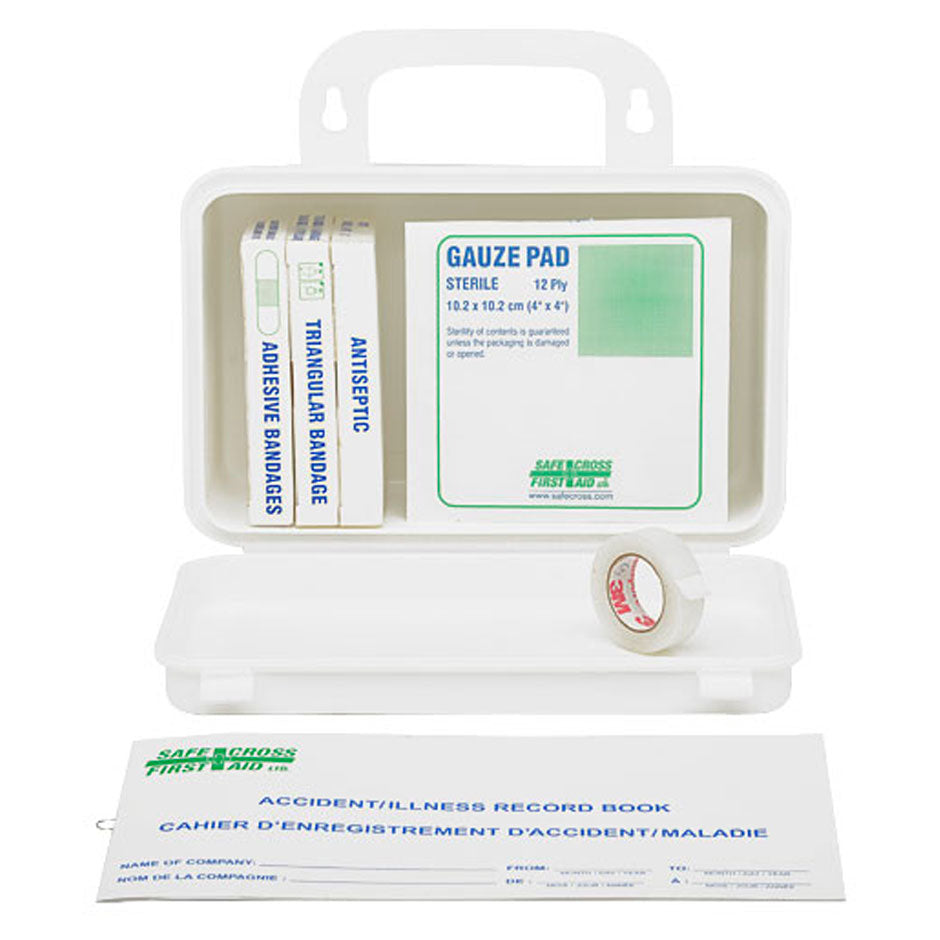 Federal Type D First-Aid Kit, 10 Unit Plastic Box, EA