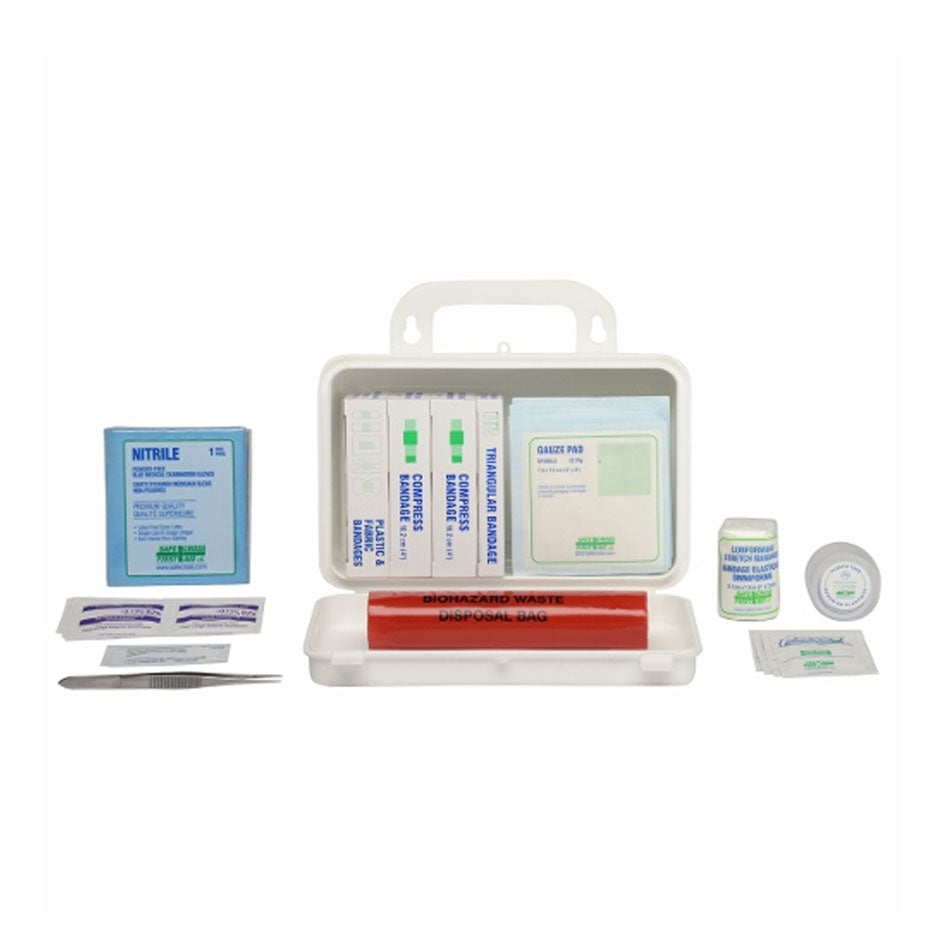 CSA Type 1 Personal/Isolated First-Aid Kit Plastic Box