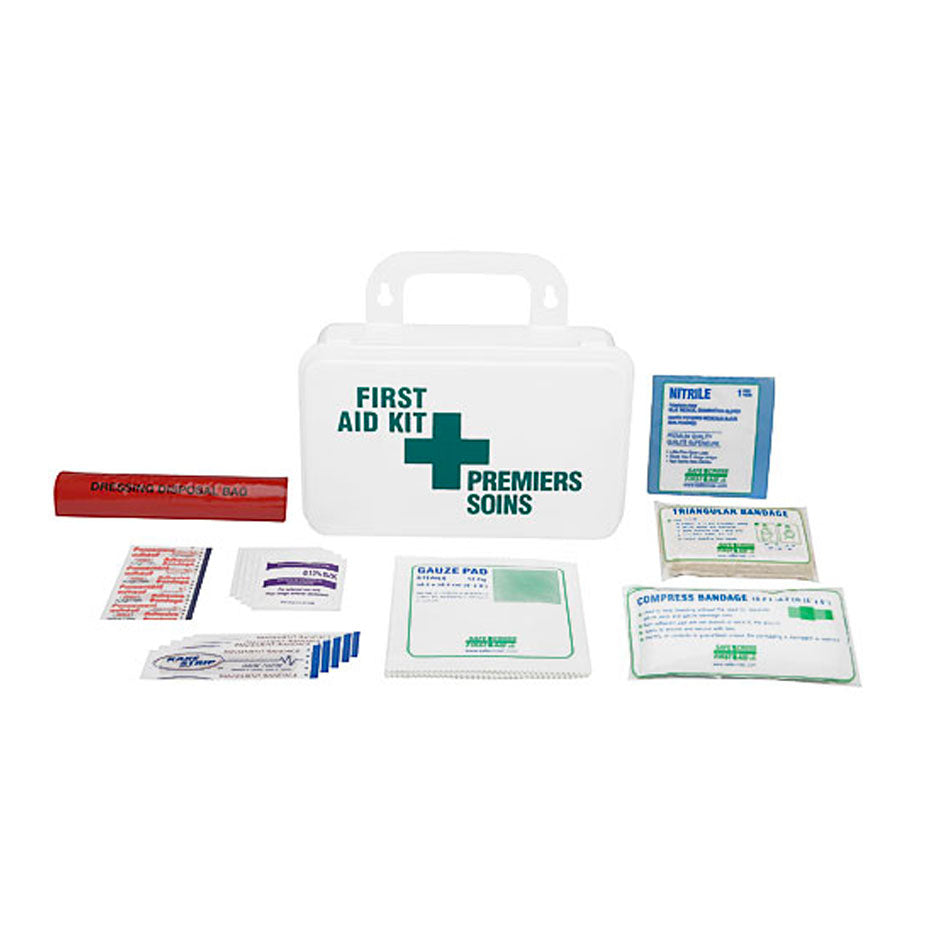 Alberta Type P, First-Aid Kit, Plastic Box, EA