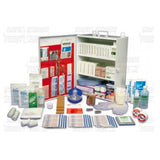 Alberta Office Deluxe First-Aid Kit, Metal Box, EA