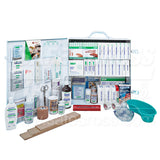 Ontario Office Deluxe #3 Metal Cabinet First-Aid Kit, EA