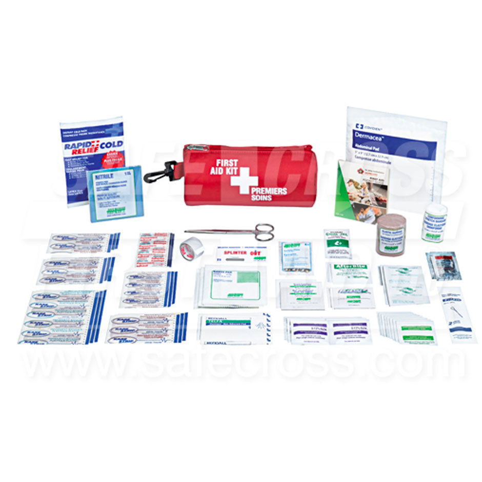 Round Bag Specialty First-Aid Kit, Medium, EA