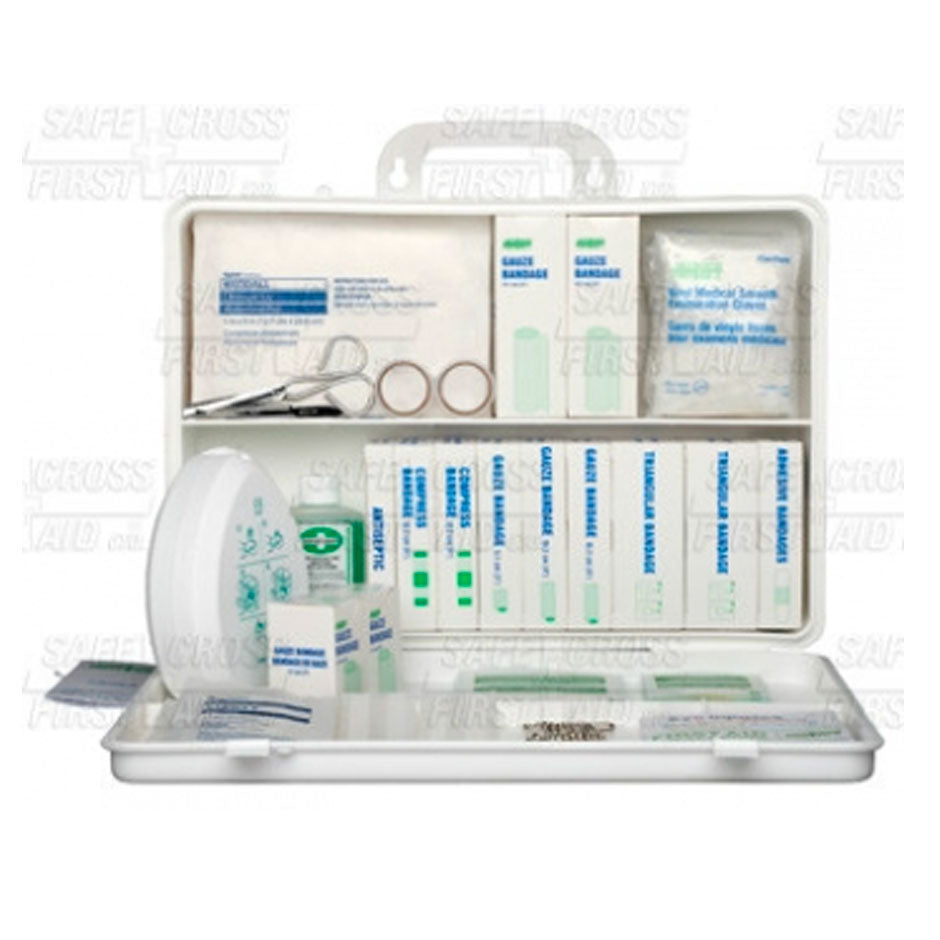 British Columbia Bus CSA D250 First-Aid Kit, 36 Unit Plastic Box, EA