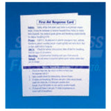 First-Aid Response/Instruction Cards, English, EA
