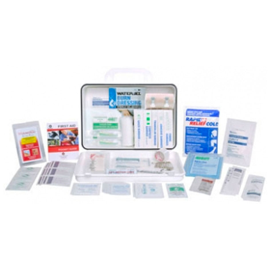 Prince Edward Island Contractors' First-Aid Kit, 24 Unit, Plastic Box, EA