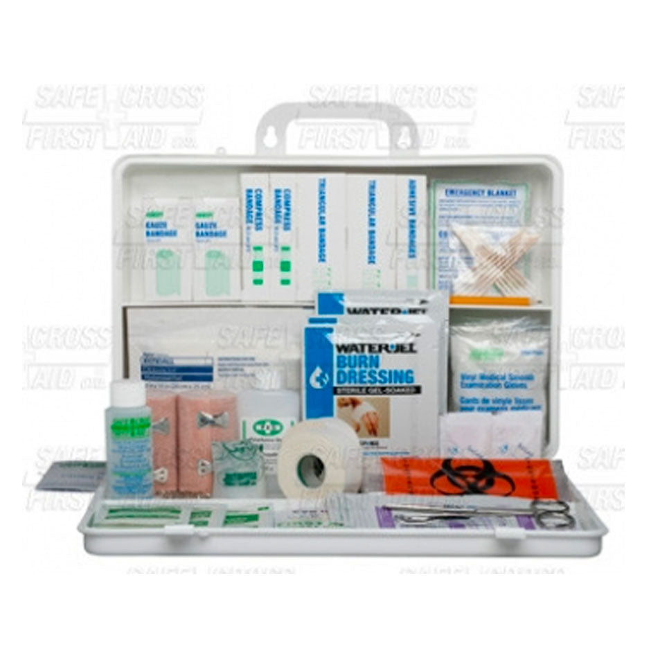 New Brunswick Basic First-Aid Kit, 36 Unit Plastic Box, EA