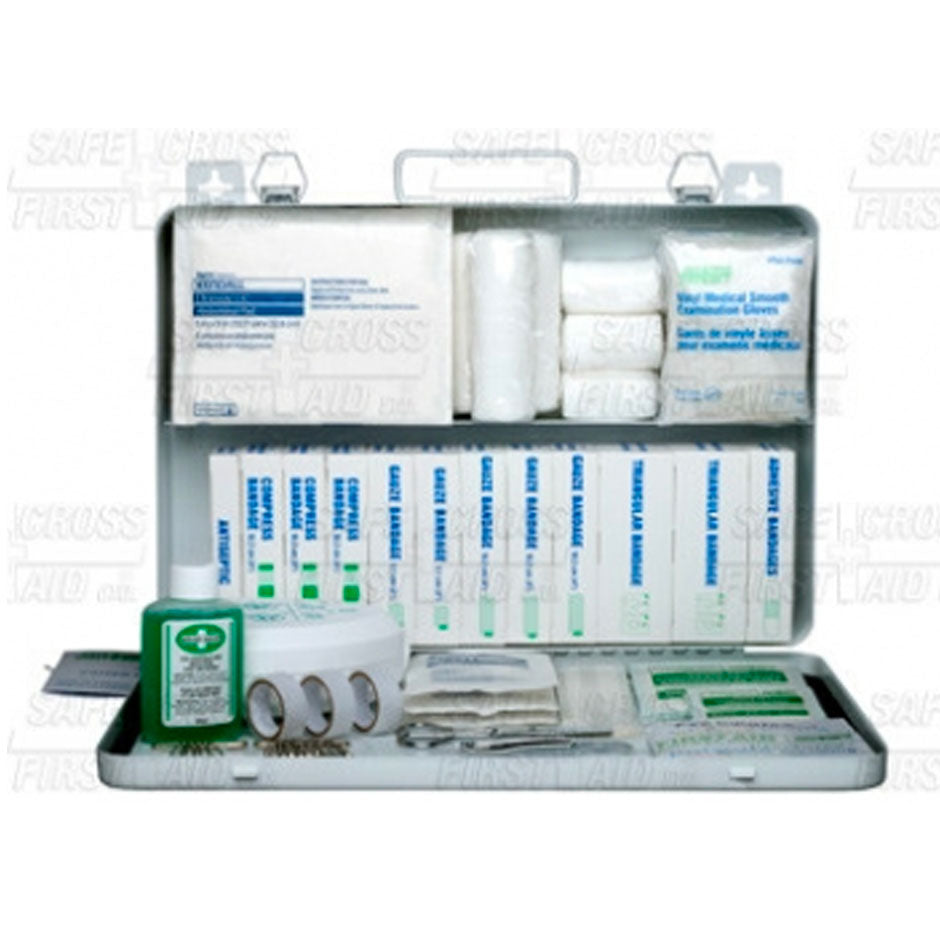 British Columbia Level 3 First-Aid Kit, Metal Box, EA