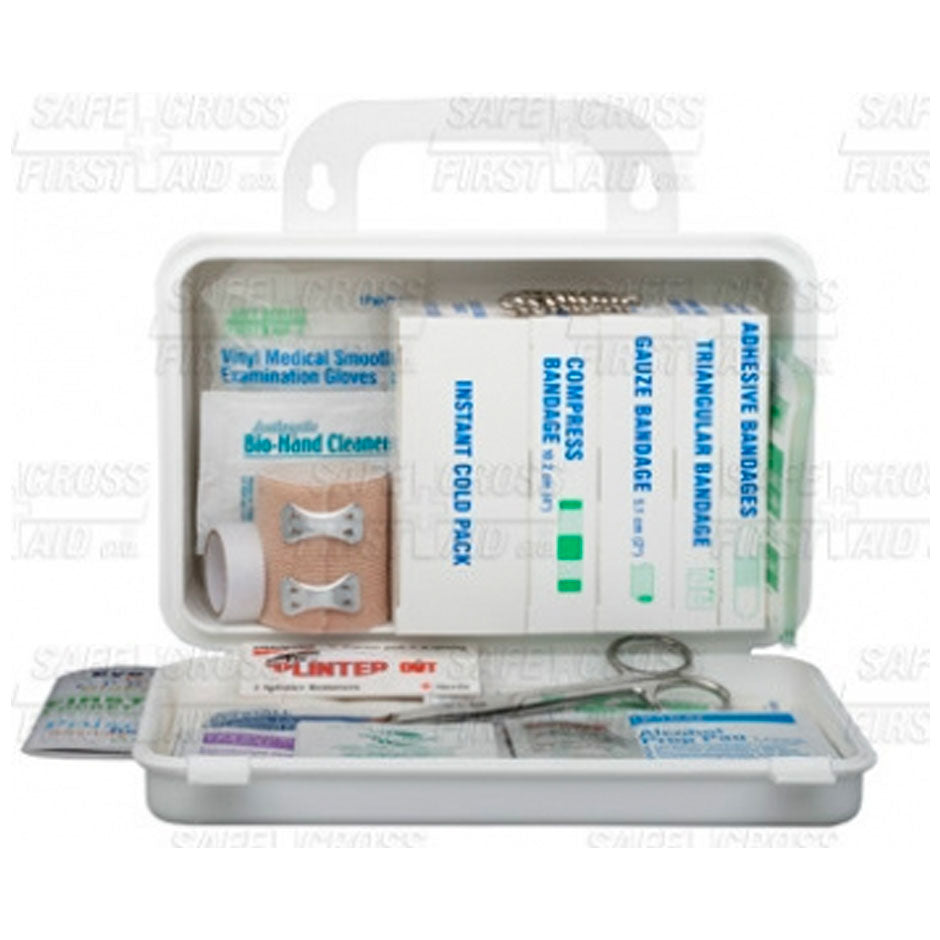 Ontario Sec. 8 Deluxe First-Aid Kit, Plastic, EA