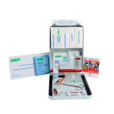 New Brunswick Personal First-Aid Kit, Metal Box, EA