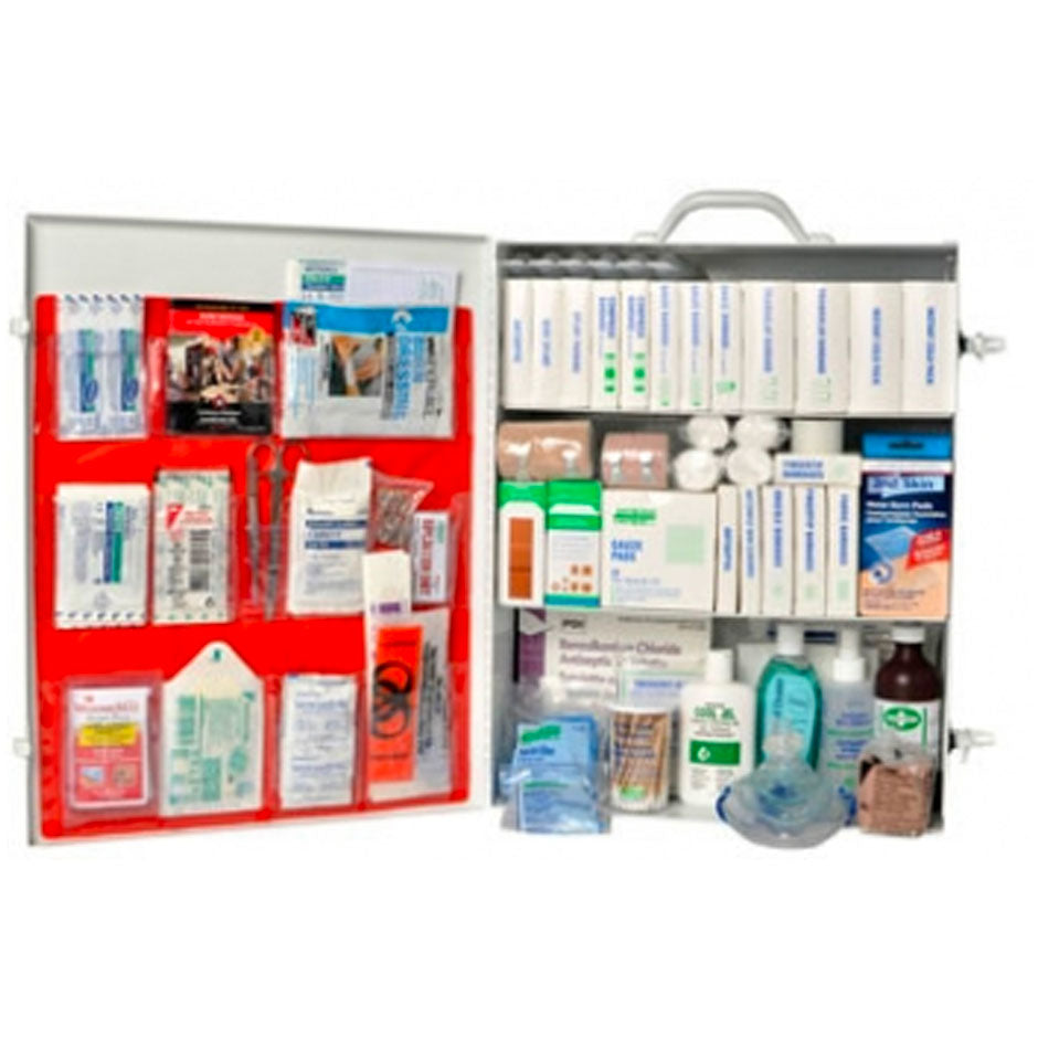 Saskatchewan Workplace Standard First-Aid Kit, Metal Cabinet, EA