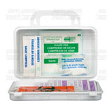 New Brunswick Personal First-Aid Kit, Plastic Box, EA