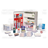 New Brunswick Restaurant/Food Processing Deluxe First-Aid Kit, Metal Box, EA