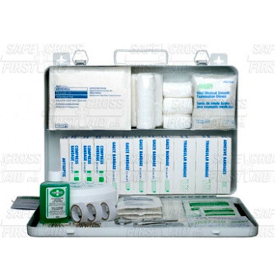 New Brunswick Basic First-Aid Kit, 36 Unit Metal Box, EA