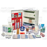 Quebec Office Deluxe First-Aid Kit, Metal Box, EA