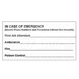 British Columbia, Instruction Card For Reporting, 18/Package. EA