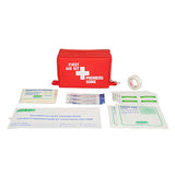 Federal Type D First-Aid Kit, Waist Pouch Large, Nylon Soft Pack, EA