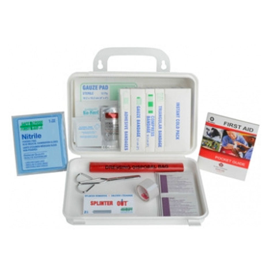 Manitoba Truck First-Aid Kit, Plastic Box, EA