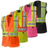 Pioneer 139 Hi-Viz Lime/Yellow Women's Safety Vest