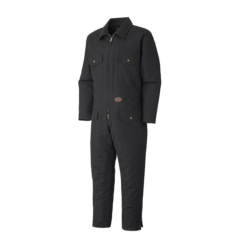 Pioneer 520A Coverall - Quilted Cotton Duck - Black