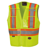 Pioneer 6931 Hi-Viz Lime/Yellow Safety Tear-Away Vest